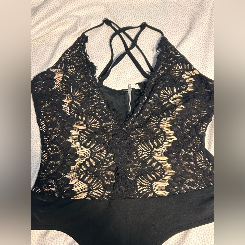 Sexy bodysuit top